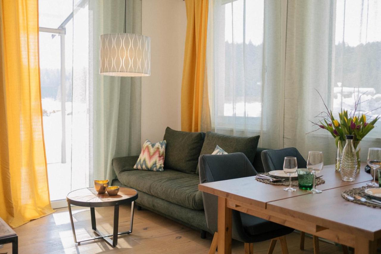 Forellenhof Appartements & Grossmutters Bungalow Leutasch Εξωτερικό φωτογραφία
