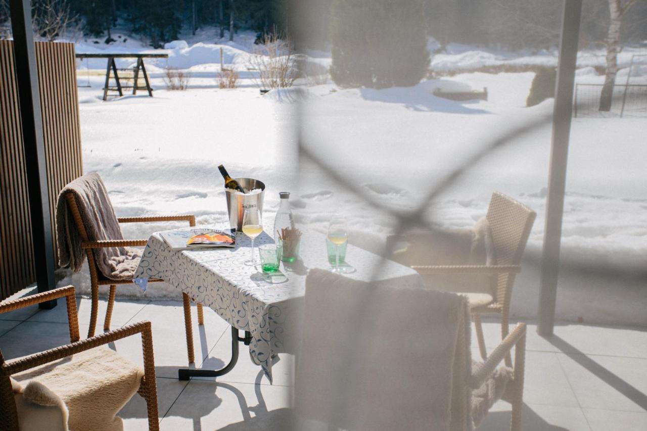 Forellenhof Appartements & Grossmutters Bungalow Leutasch Εξωτερικό φωτογραφία