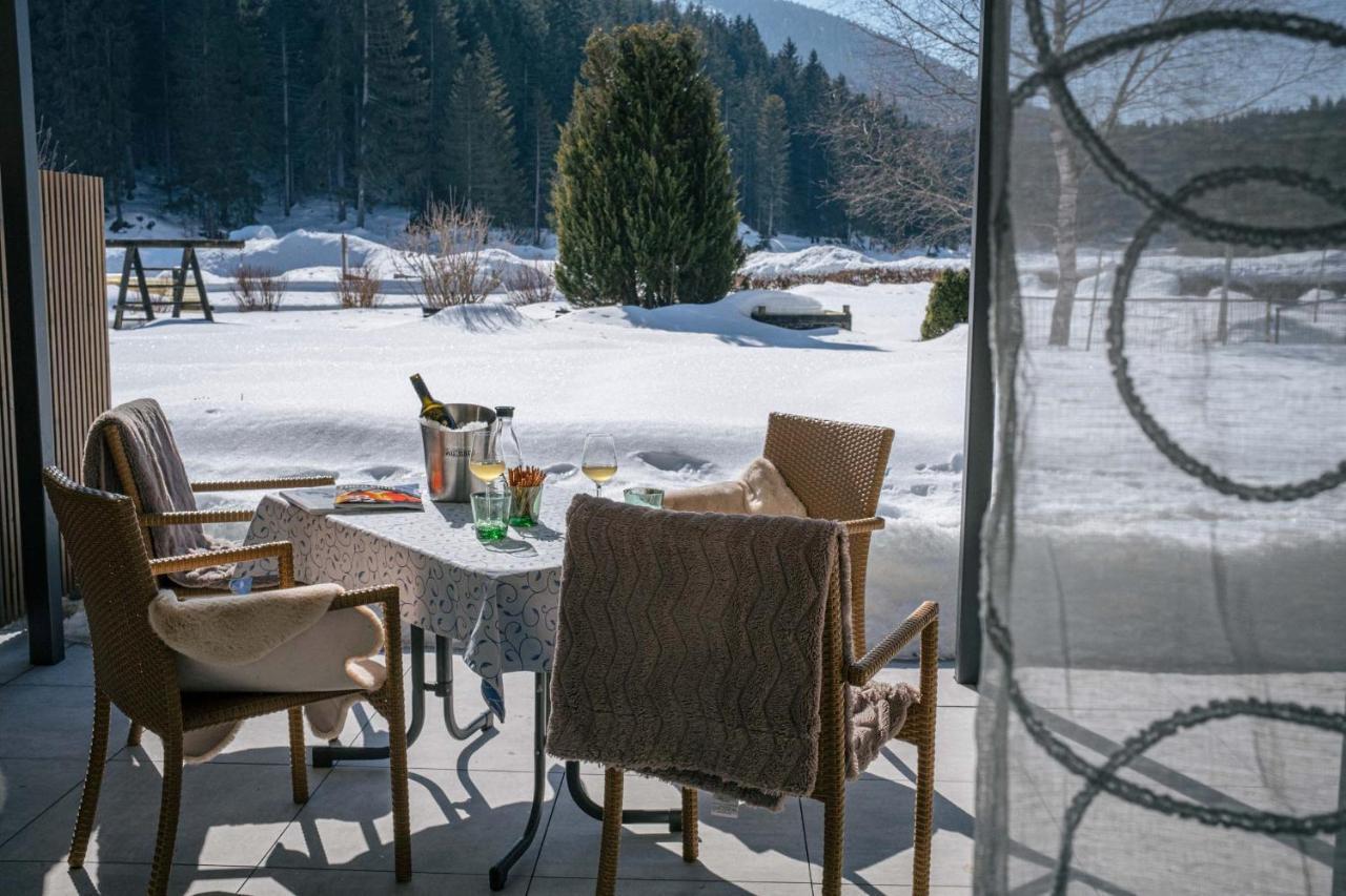 Forellenhof Appartements & Grossmutters Bungalow Leutasch Εξωτερικό φωτογραφία
