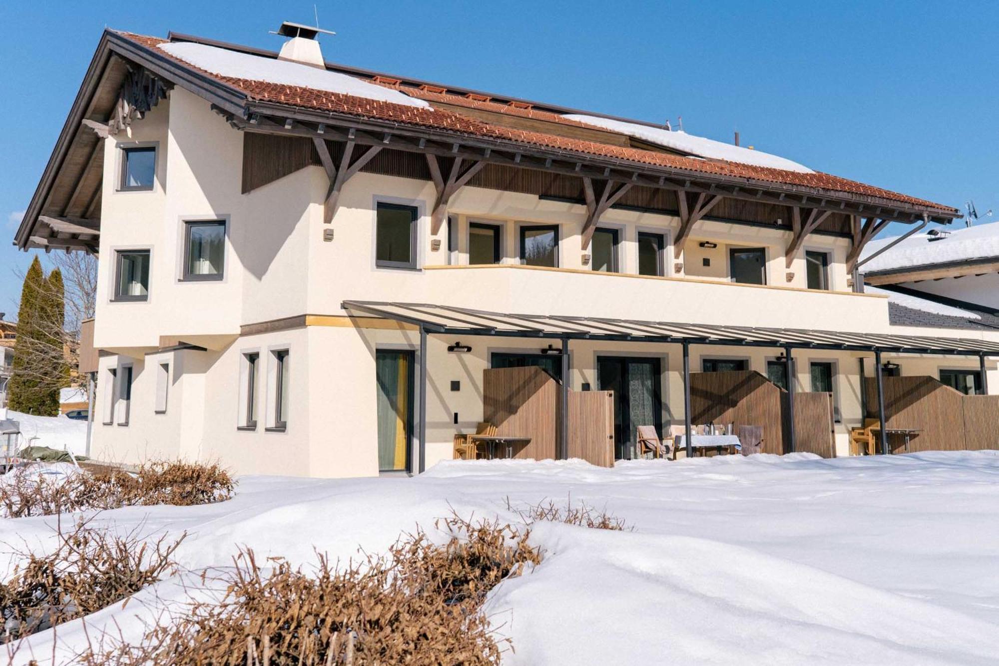 Forellenhof Appartements & Grossmutters Bungalow Leutasch Εξωτερικό φωτογραφία